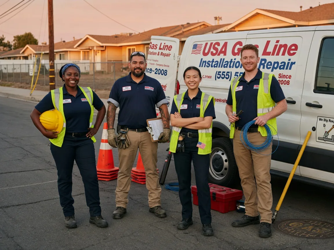Gas Line Installation company in Wheelwright, MA
